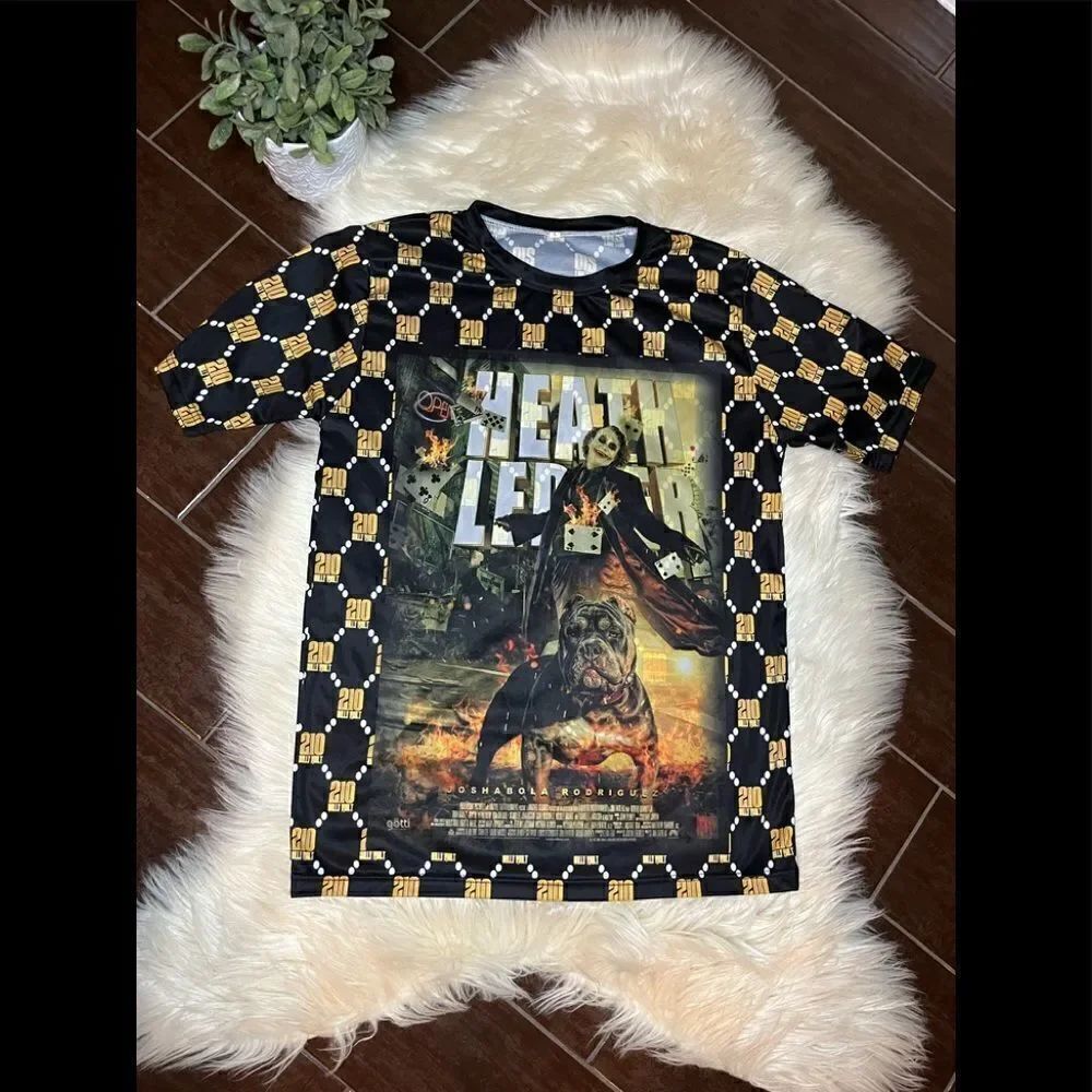 Heath Ledger 210 bully vault custom shirt sz Large